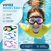 AquaClip™ — Lunettes de Piscine Anti-Fuite