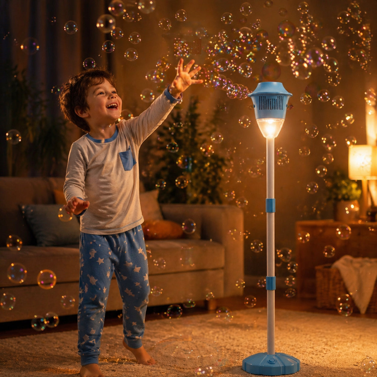 Magibulle et bulles lumineuses